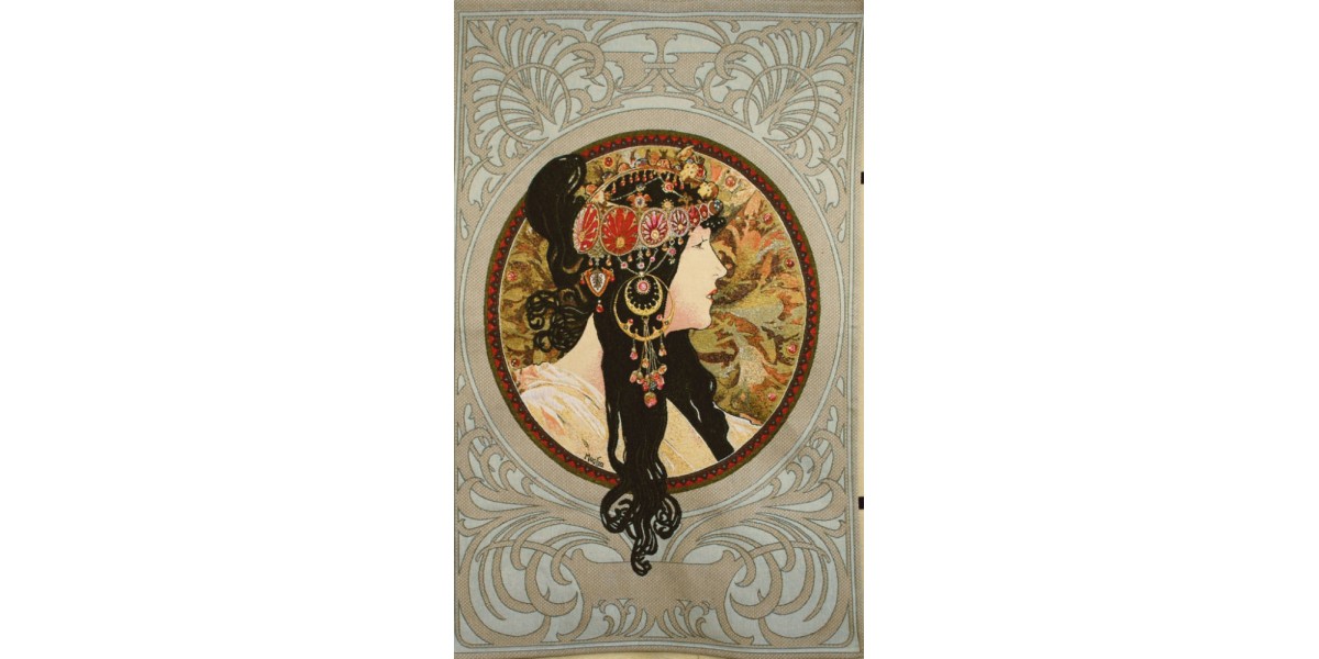 Vlámský gobelín tapiserie -  Byzantine by Alfons Mucha