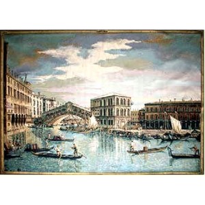 Gobelín tapiserie Rialto Bridge – Grand Canal Gobelín tapiserie Rialto Bridge – Grand Canal
