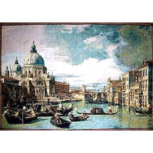 Gobelín tapiserie Santa Maria della Salute a Canal Grande Gobelín tapiserie Santa Maria della Salute a Canal Grande