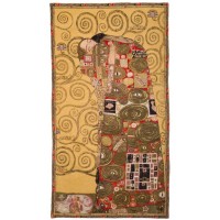 Vlámský gobelín tapiserie - Accomplissement by Gustav Klimt