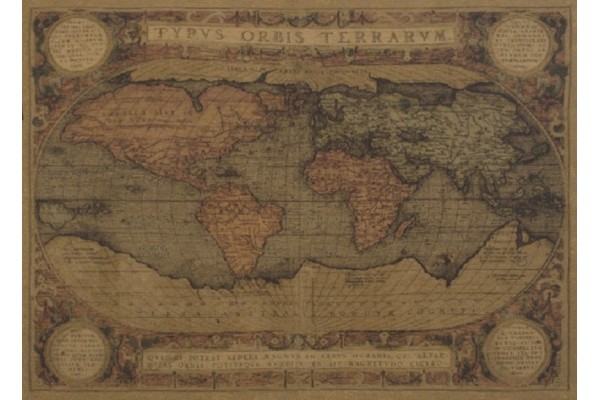 Gobelín  -  Map du monde