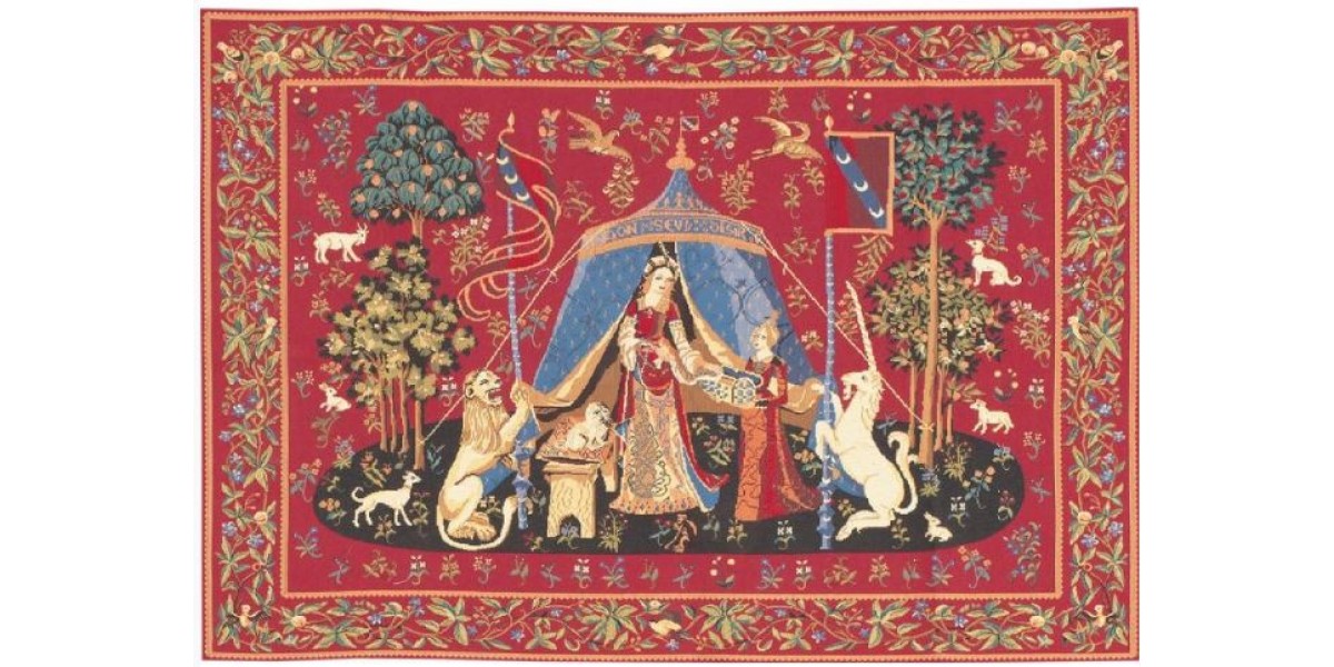Vlámský gobelín tapiserie  - A mon seul désir by Museum Cluny