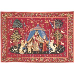 Vlámský gobelín tapiserie  - A mon seul désir III by Museum Cluny