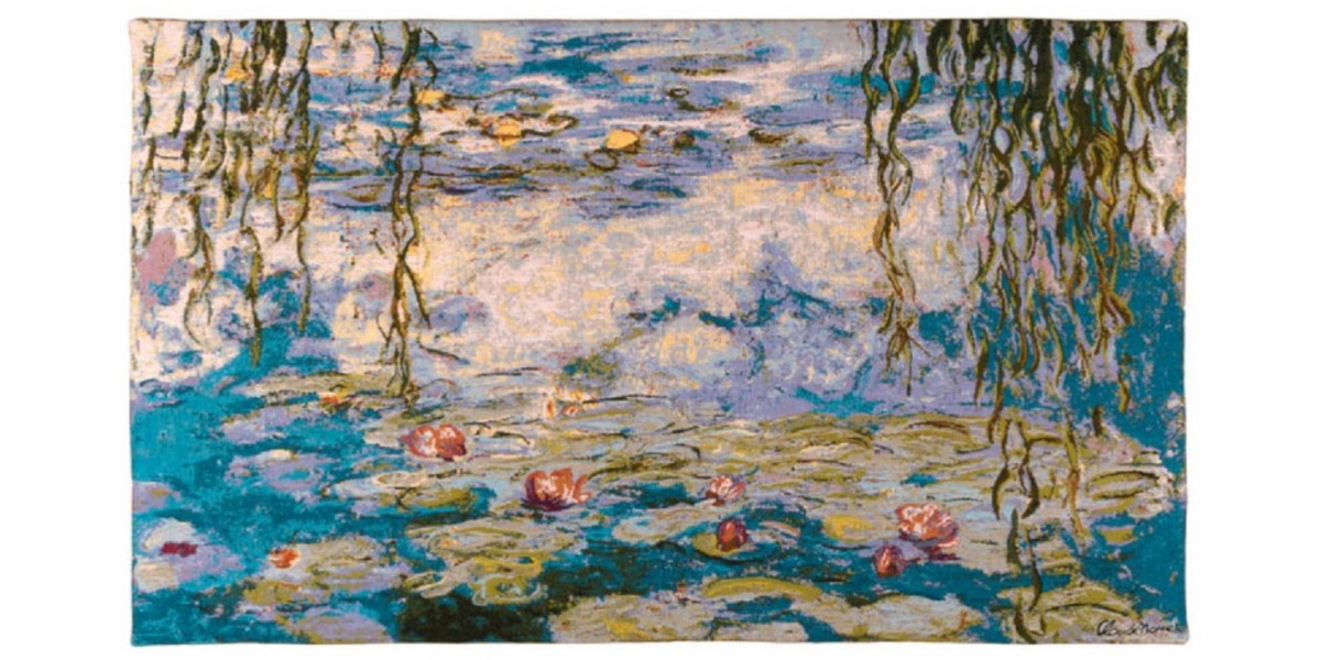 Gobelín  - Nymphéas  by Monet