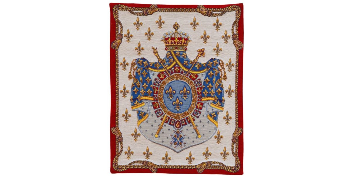 Vlámský gobelín tapiserie  - Blason Royal