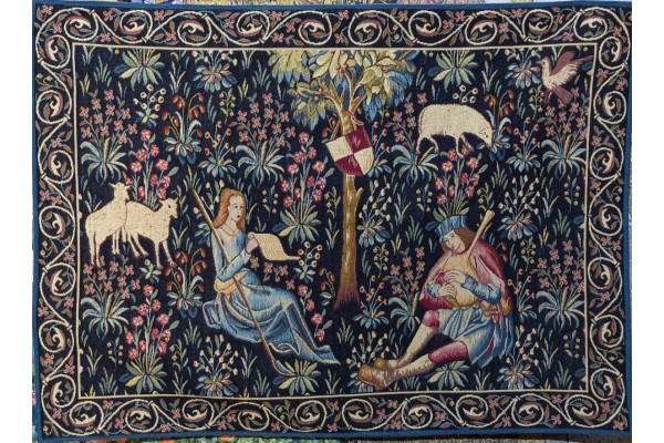 Gobelín tapiserie  - Lecon de Chant