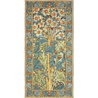 Vlámský gobelín tapiserie   -  Woodpecker by William Morris