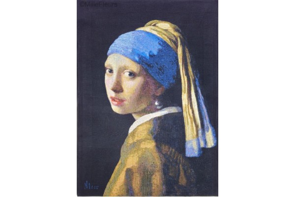 Gobelín tapiserie - The Girl with the Pearl Earring by Vermeer Gobelín tapiserie - The Girl with the Pearl Earring by Vermeer