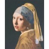 Gobelín tapiserie  - The Girl with the Pearl Earring by Vermeer