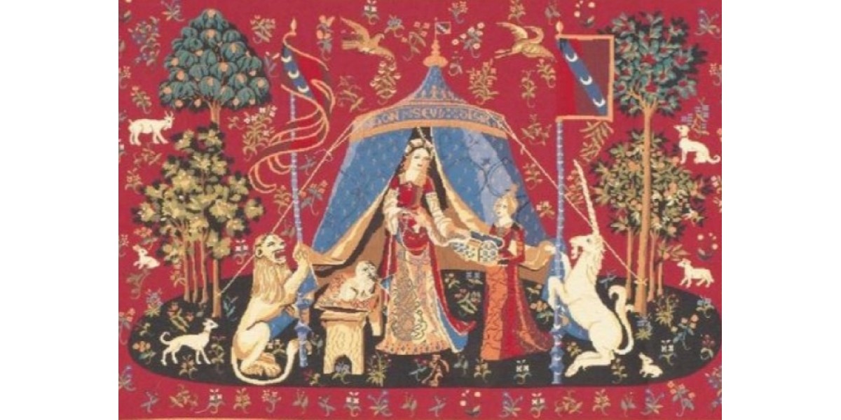 Vlámský gobelín tapiserie - A mon seul désir by Museum Cluny Vlámský gobelín tapiserie - A mon seul désir by Museum Cluny