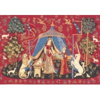 Vlámský gobelín tapiserie  - A mon seul désir by Museum Cluny