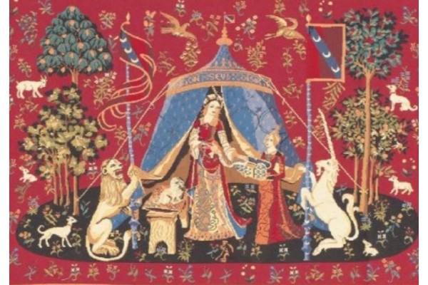 Vlámský gobelín tapiserie  - A mon seul désir by Museum Cluny