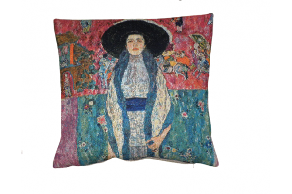 Gobelínový povlak na polštář  - Adel from the collection of the museum on Attersee by Gustav Klimt