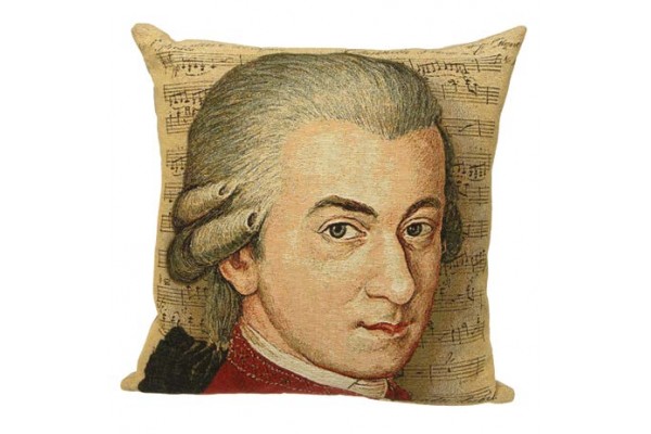 Gobelínový povlak na polštář  -  Mozart
