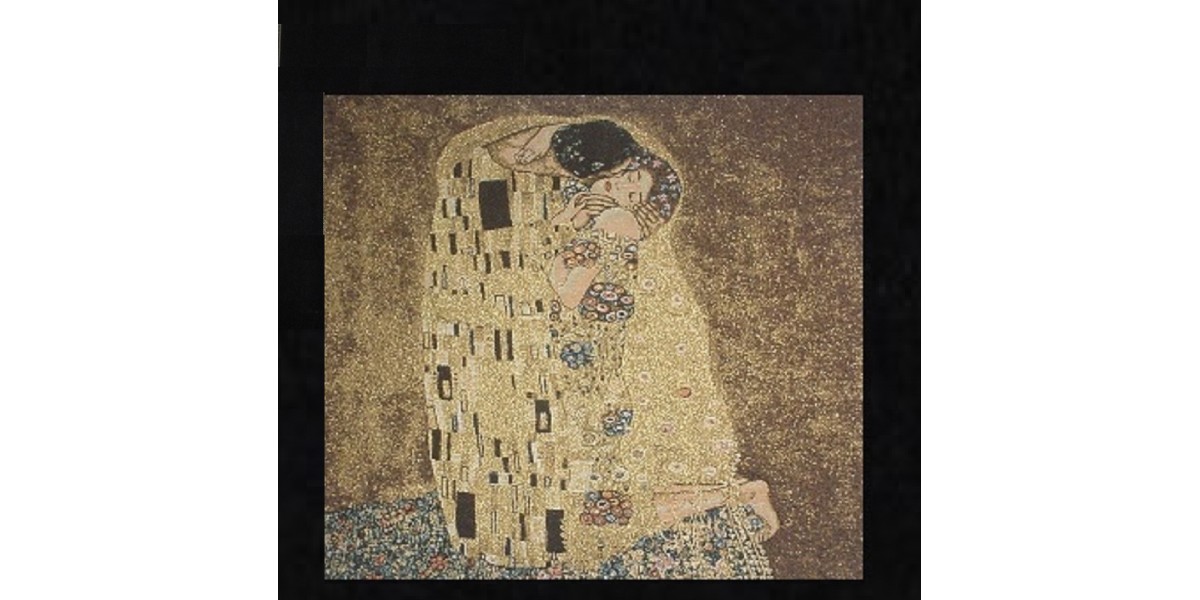 Gobelín  - Le Baiser by Gustav Klimt
