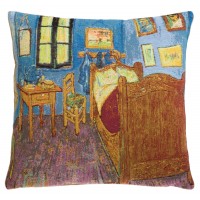 Gobelínový povlak na polštář  - La Chambre by Van Gogh