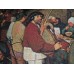 Gobelínový povlak na polštář - Le repas de noce by PIETER BRUEGEL LANCIEN