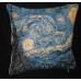 Gobelínový povlak na polštář  - STARRY NIGHT by Vincent van Gogh