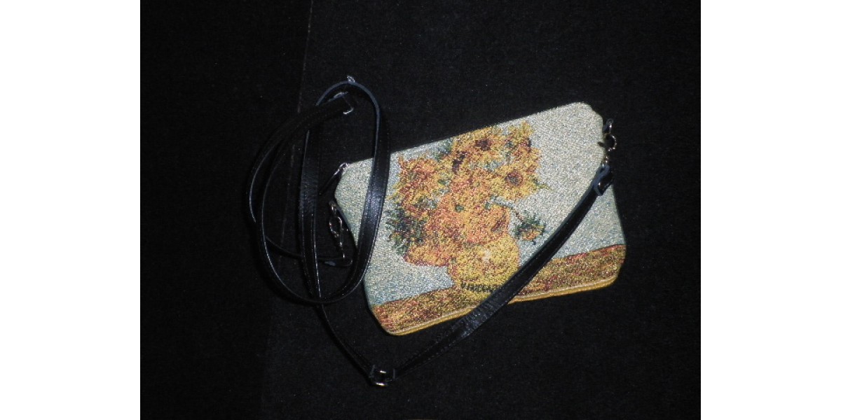 Dámská kabelka přes rameno - Slunečnicí  Van Gogh