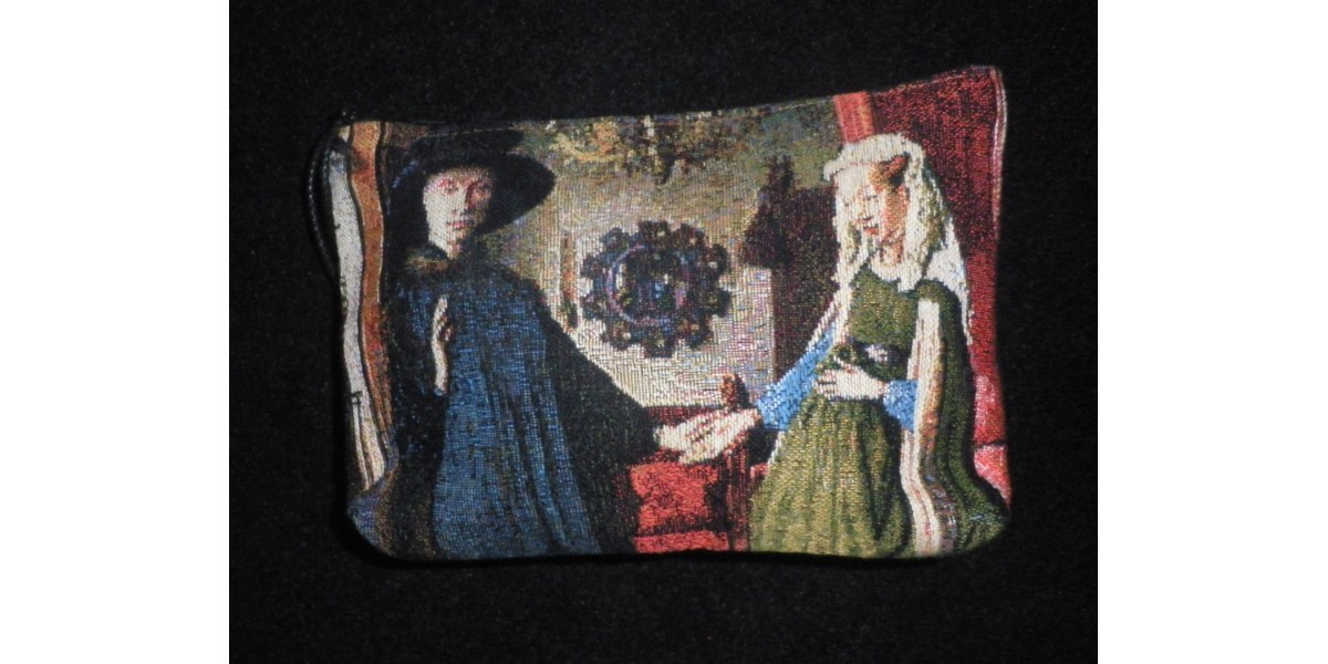 Kosmetická taška  - Banker Arnolfini by Jan van Eyck