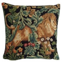 Gobelínový povlak na polštář  - Lion  by William Morris
