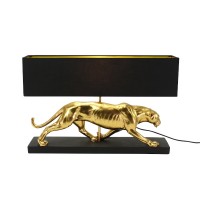 Stolní lampa -  Panther Baghiro  gold black