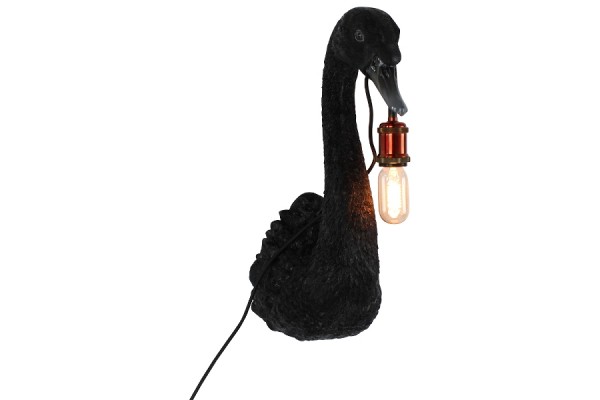 Nástěnná lampa Zara black