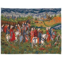 Vlámský gobelín tapiserie - Jour d ete  by Duc de Berry