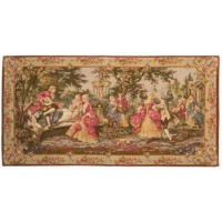 Vlámský gobelín tapiserie  - Chasse et pêche by Bucher