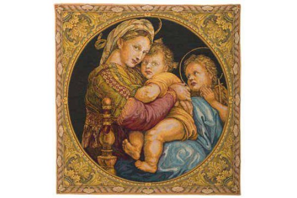 Gobelín  - Madonna seggiola by Raphael