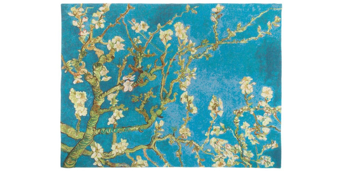 Vlámský gobelín tapiserie  - Amandier I  by Van Gogh