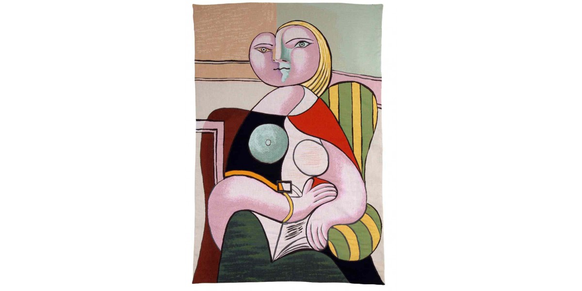 Gobelín  - La lecture by Picasso ( rok 1932 )