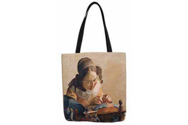 Shopper kabelka  - La Dentelliere by Vermeer