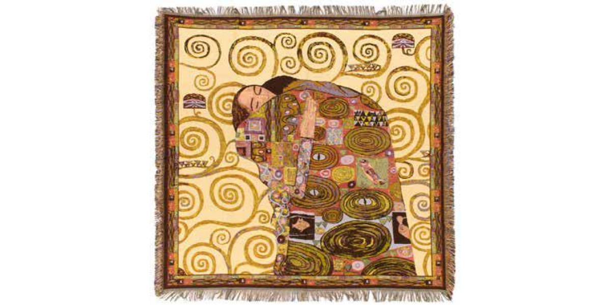 Gobelín Ubrus  -  Accomplissement by Gustav Klimt