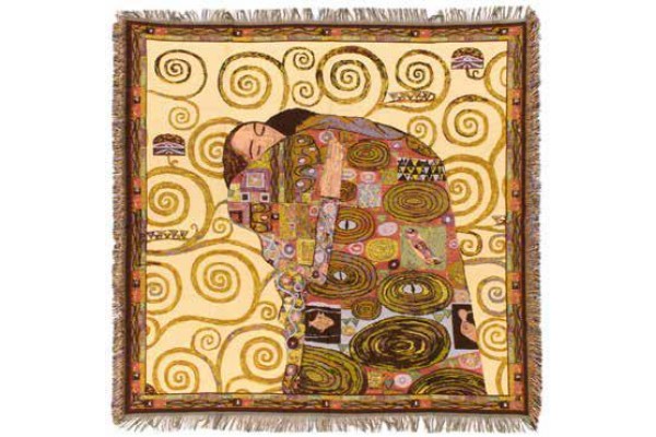 Gobelín Ubrus  -  Accomplissement by Gustav Klimt