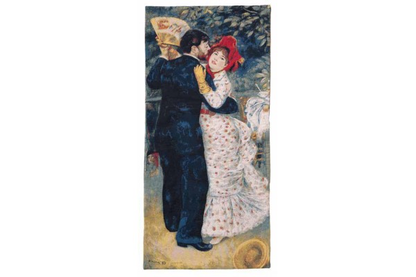 Vlámský gobelín tapiserie  -  Danse a la Campagne by Renoir