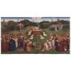 Vlámský gobelín tapiserie  -  L’adoration de l’Agneau mystique II by Jan van Eyck