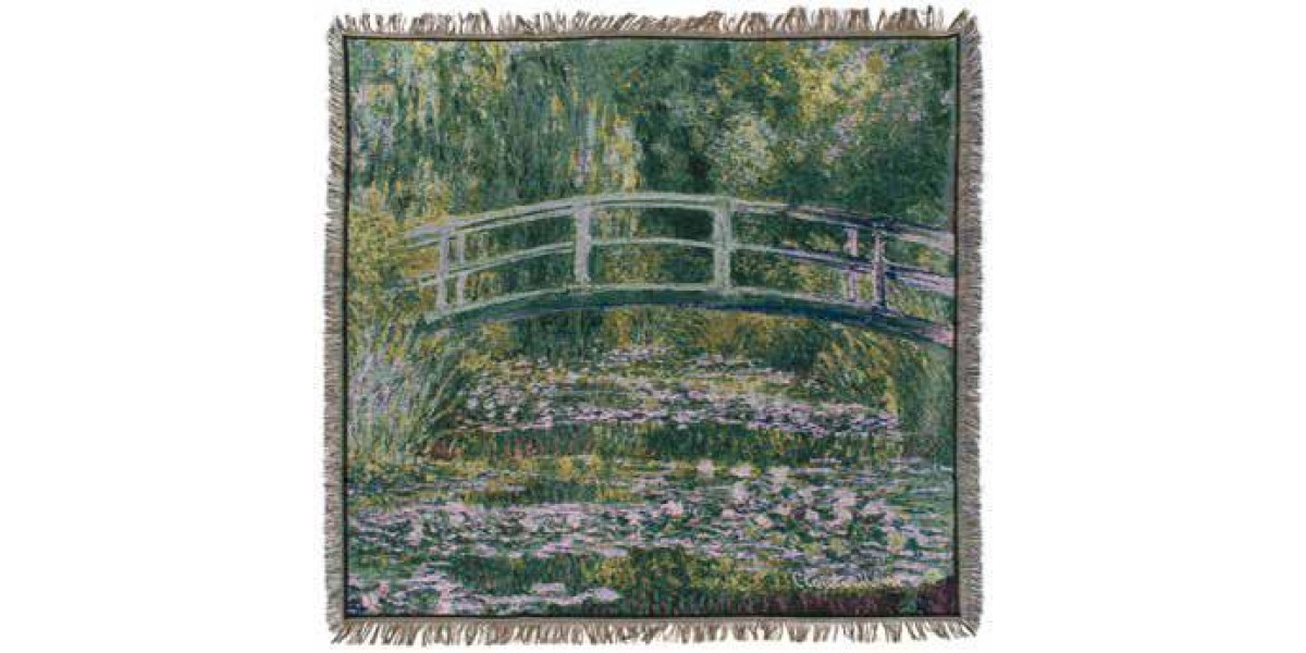 Gobelín Ubrus  - Pont de Giverny by Monet